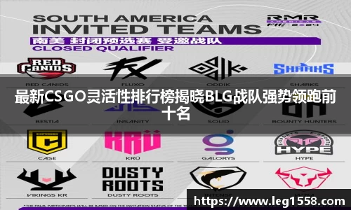 最新CSGO灵活性排行榜揭晓BLG战队强势领跑前十名